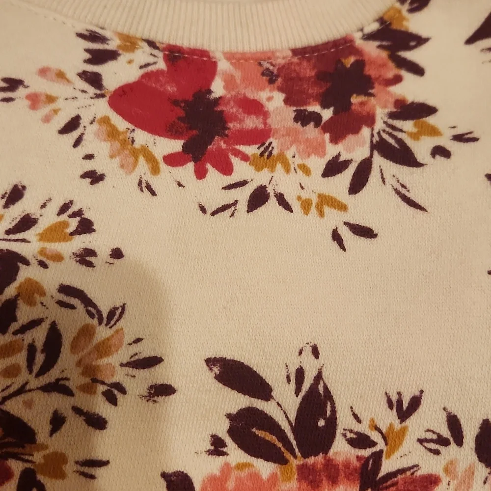Baby GAP  floral sweatshirt- 4 years